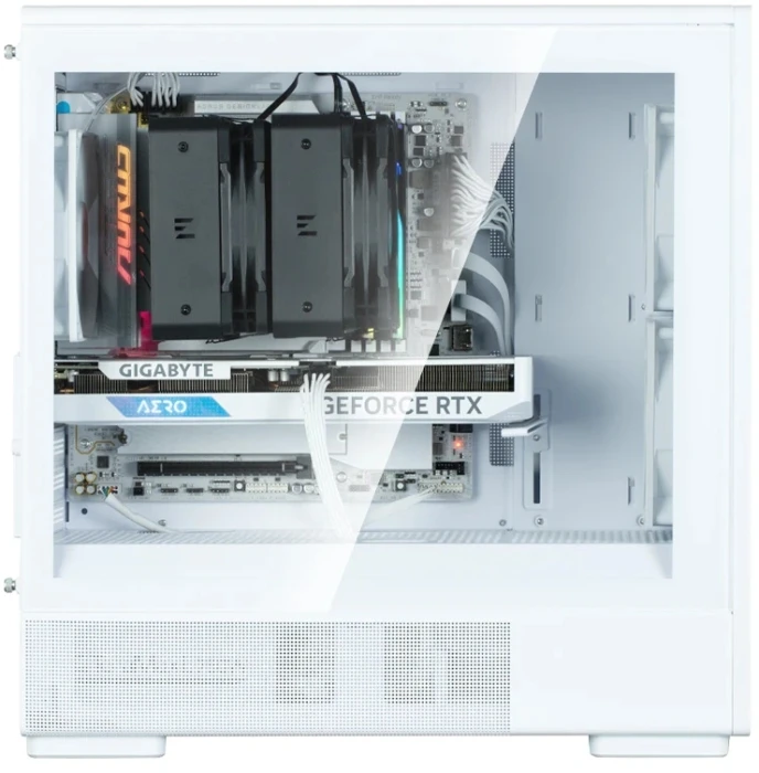 Zalman P10 NAMU Wood - WHITE