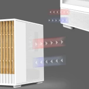 Zalman P10 NAMU Wood - WHITE
