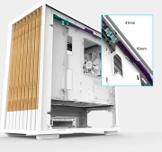 Zalman P10 NAMU Wood - WHITE