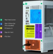 Zalman P10 NAMU Wood - WHITE