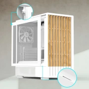 Zalman P10 NAMU Wood - WHITE