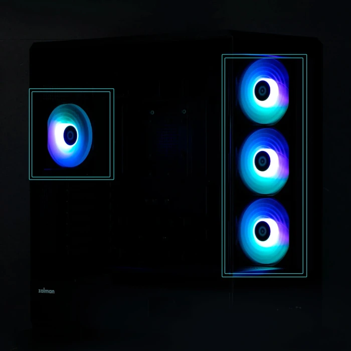 Zalman P50 DS - Black