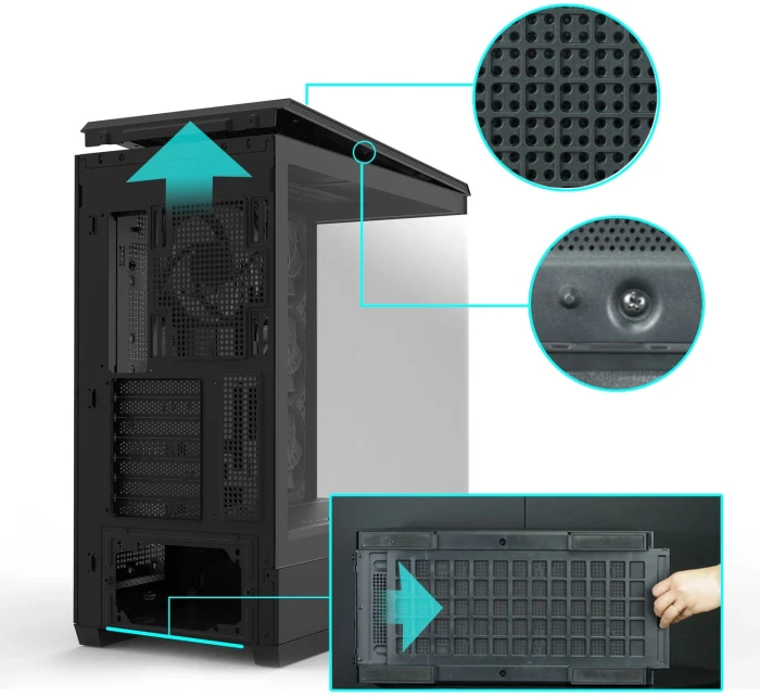 Zalman P50 DS - Black