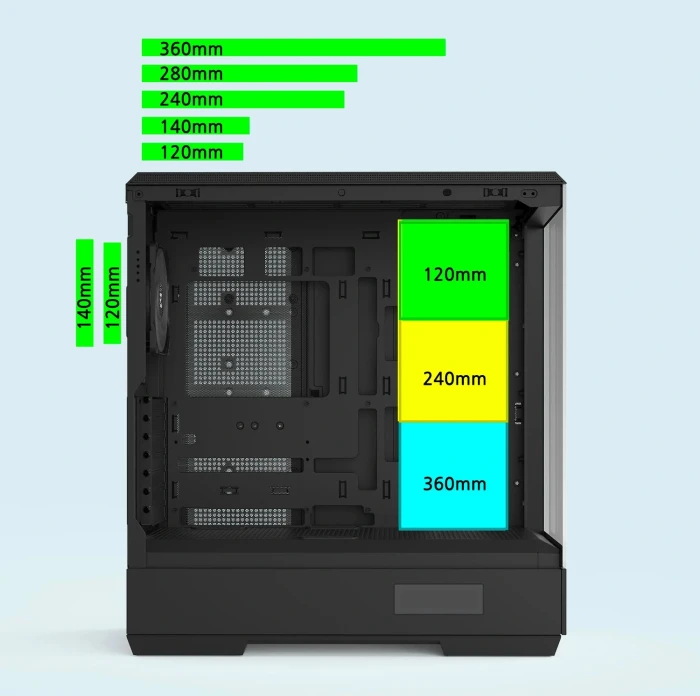 Zalman P50 DS - Black