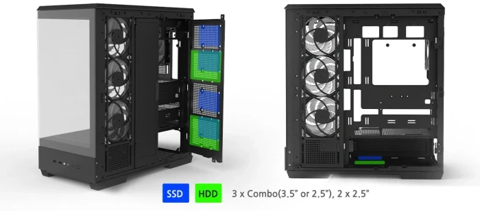 Zalman P50 DS - Black