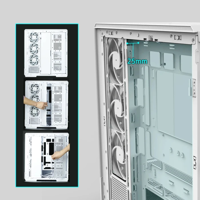 Zalman P50 DS White
