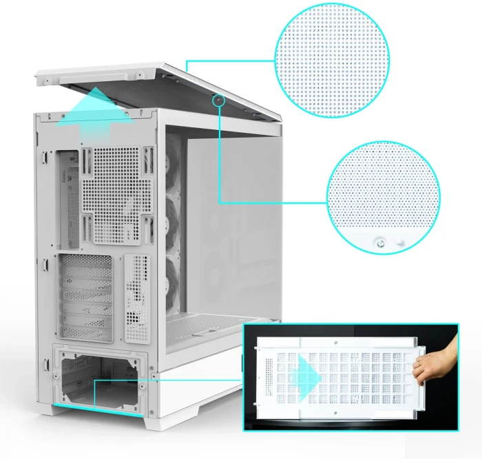 Zalman P50 DS White
