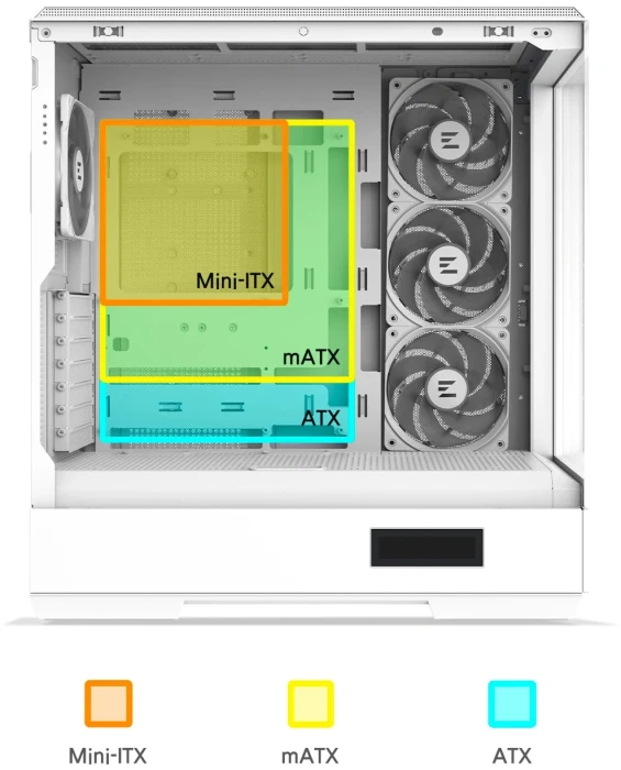 Zalman P50 DS White