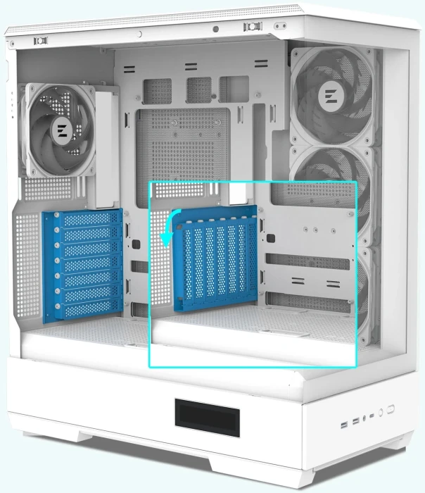 Zalman P50 DS White