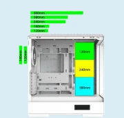 Zalman P50 DS White