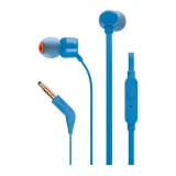 Слушалки JBL T110, In Ear, Син
