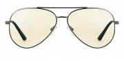 GUNNAR Maverick Gunmetal Liquet Silver