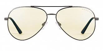 GUNNAR Maverick Gunmetal Liquet Silver