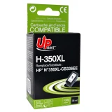 Мастилница за струен принтер UPRINT H-350XL, HP, Черен