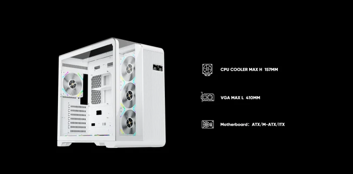 1stPlayer RT7 White (no fans)