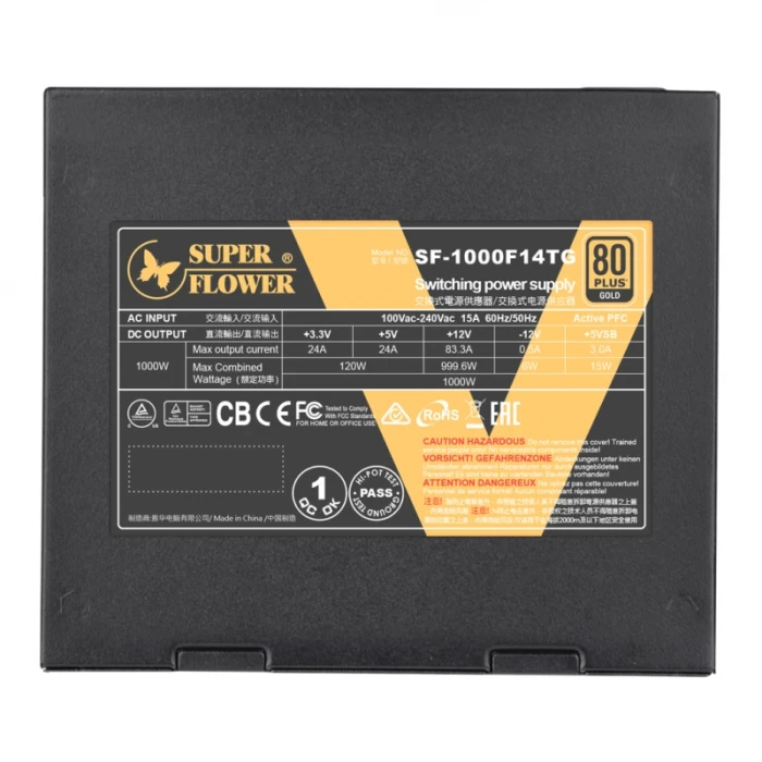 Super Flower Leadex V Gold Pro 1000W