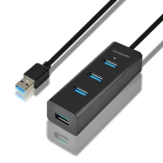 AXAGON HUE-S2BL USB3.0 CHARGING hub