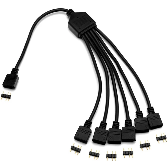 EKWBE D-RGB 6-Way Splitter Cable