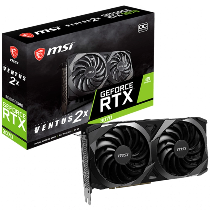 MSI Nvidia GeForce RTX 3070 VENTUS 2X 8G OC GDDR6