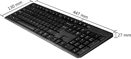 A4tech KK-3 USB BLACK US+BG