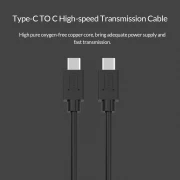 Orico 2.5 inch 10Gbps Type-C Transparent