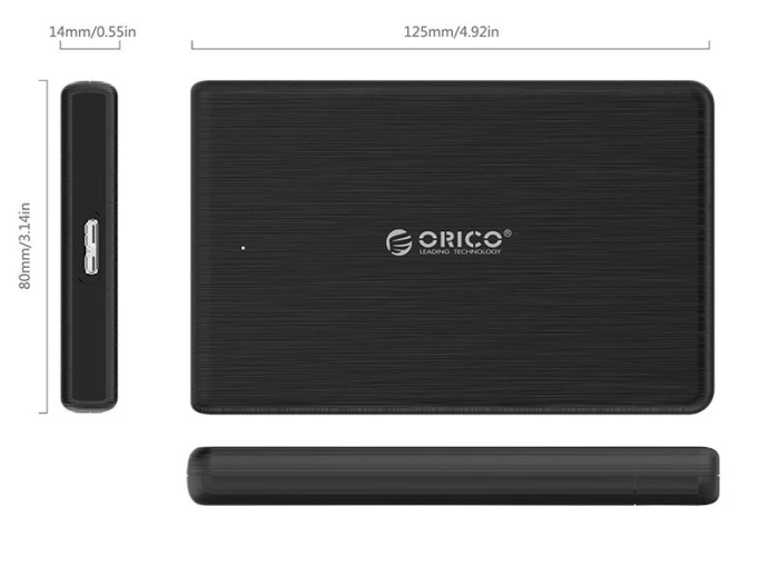 Orico 2.5 inch USB3.0 - 2189U3-BK