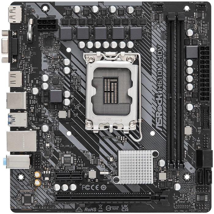 ASRock H610M-HDV DDR4