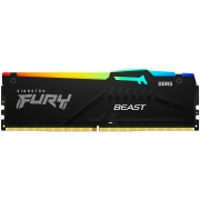 Kingston FURY Beast Black RGB 32GB (2x16GB) DDR5 6000MT/s CL30
