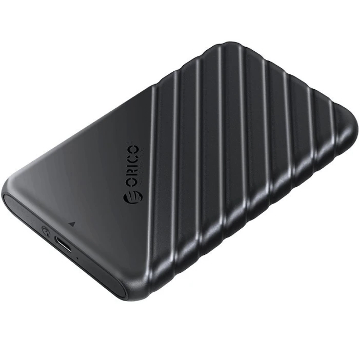 Orico външна кутия за диск  - 2.5 inch TYPE C Black - 25PW1-C3-BK-EP