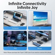 Orico кутия за диск - 2.5 inch USB3.0 WHITE - 25PW1-U3-WH