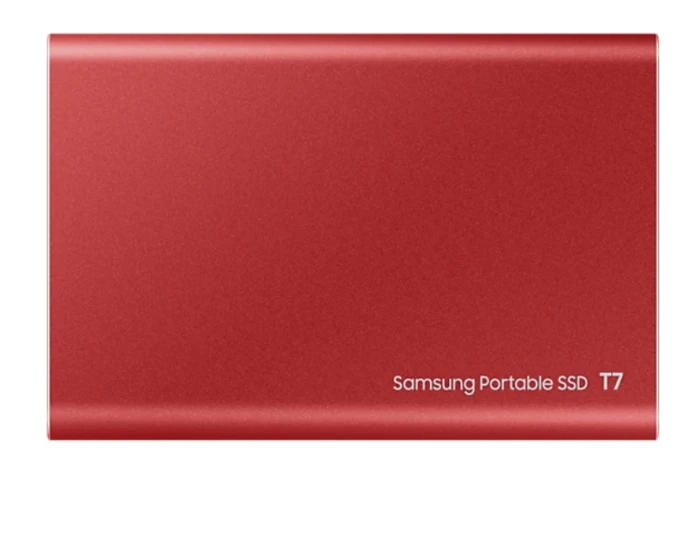 Samsung T7 500GB Metallic Red