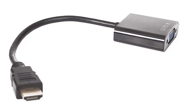 VCom Адаптер Adapter HDMI M to VGA F - CG591-B-0.15m