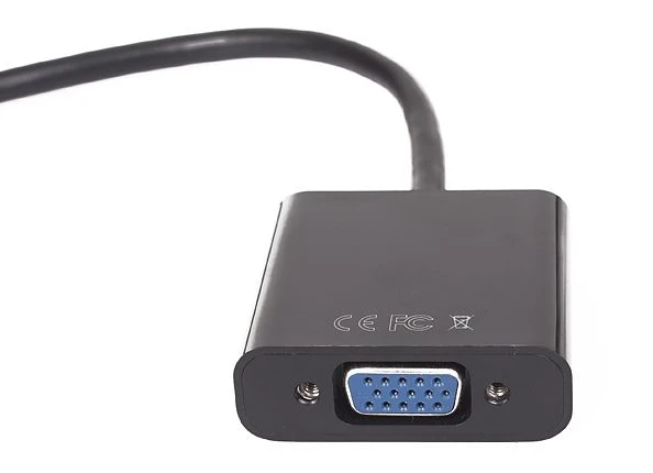VCom Адаптер Adapter HDMI M to VGA F - CG591-B-0.15m