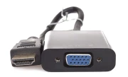 VCom Адаптер Adapter HDMI M to VGA F - CG591-B-0.15m