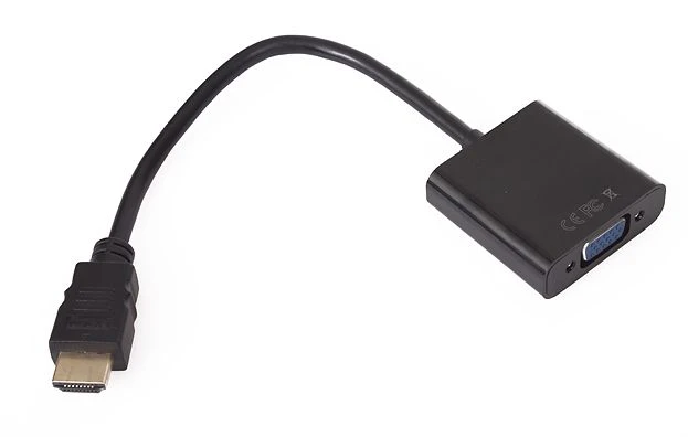 VCom Адаптер Adapter HDMI M to VGA F - CG591-B-0.15m