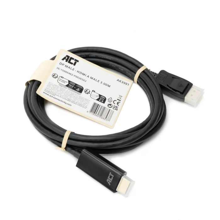 ACT DisplayPort > HDMI - 1.8m