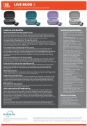 JBL Live Buds 3 Bluetooth - Purple