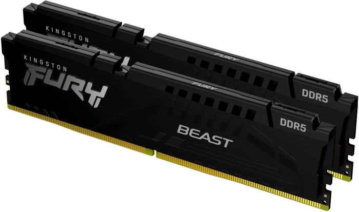 16GB (2x8) DDR5-6000 CL30 Kingston FURY Beast Black