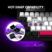 LORGAR KBP7075W Wireless PBT Beige