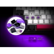 LORGAR KBP70MW Wireless PBT White