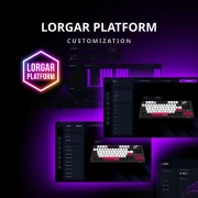 LORGAR KBP70TKLW Wireless PBT Beige