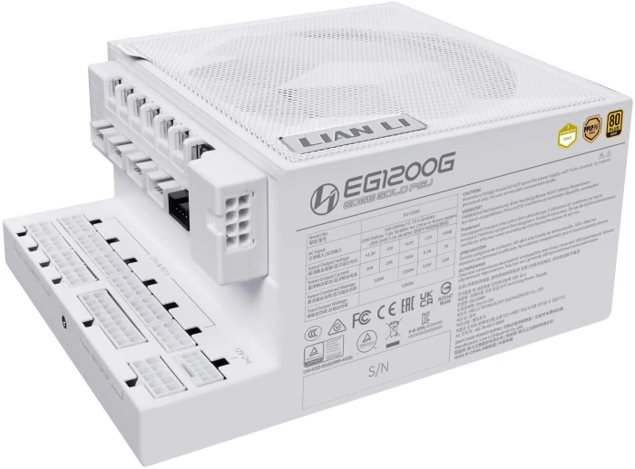 Lian Li White EDGE Gold 1200W
