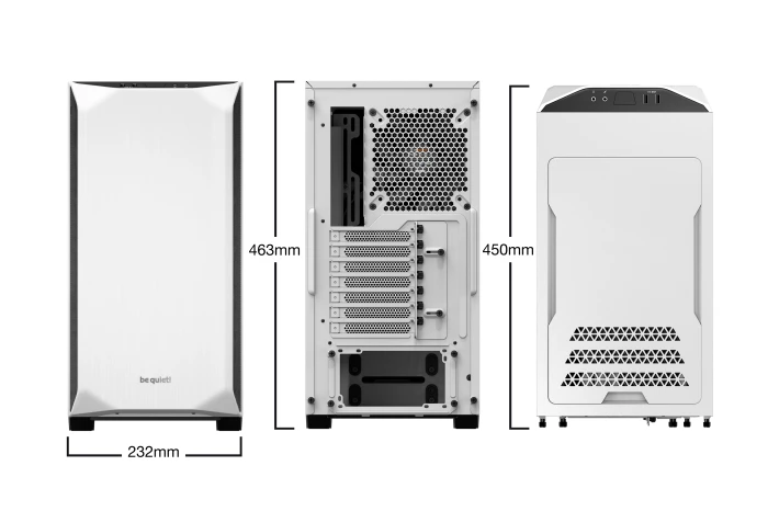 be quiet! PURE BASE 500 Window White