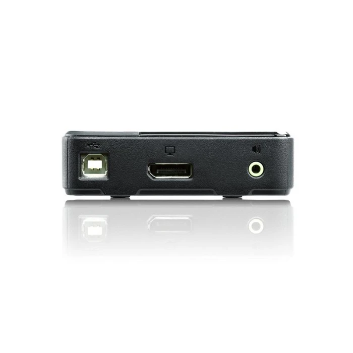 KVM превключвател ATEN CS782DP, 2-портов, USB, DisplayPort, Audio, 4K, Включени кабели