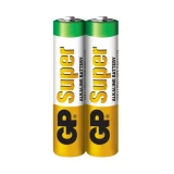 Алкална батерия GP SUPER LR03 AAA, 2 бр. в опаковка / shrink, 1.5V, GP24A