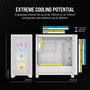 Corsair 3000D RGB AIRFLOW White