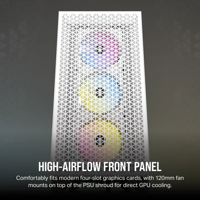 Corsair 3000D RGB AIRFLOW White