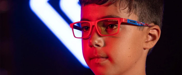 GUNNAR Cruz Kids Large - Spider-Man Edition, Amber