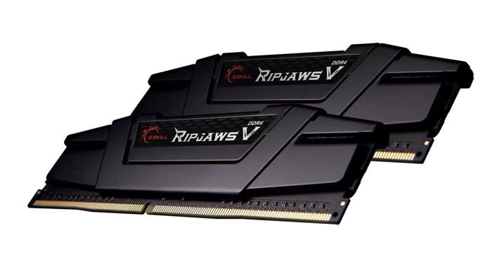 32GB (2x16) DDR4-3600 CL18 G.SKILL Ripjaws V Black