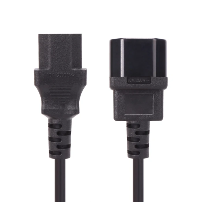 VCom Захранващ IEC C13 > IEC C14 - 1.8m